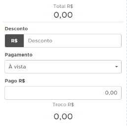 Adição do produto à NFC-e