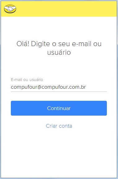 Login do Mercado Livre