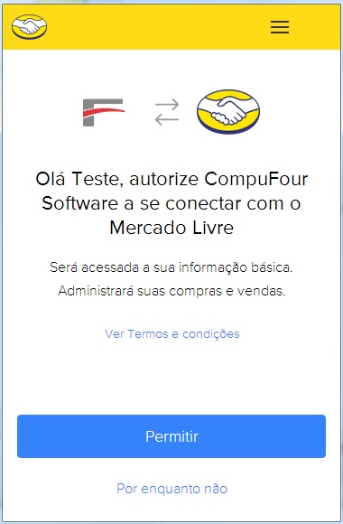 Autorizar comunicacao