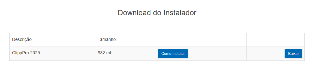 ClippPro 2025 na lista