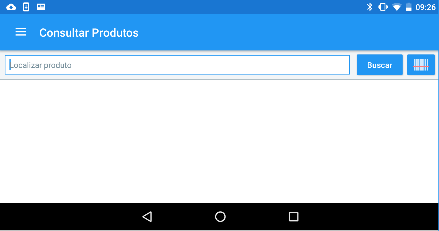 Consulta de produtos