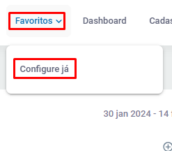 Favoritos - Configure Já