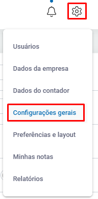 Configurações Gerais do ZWeb