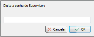 Senha do supervisor