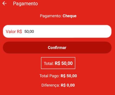 Vinculação do pagamento por cheque