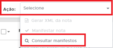 Consultar manifestos