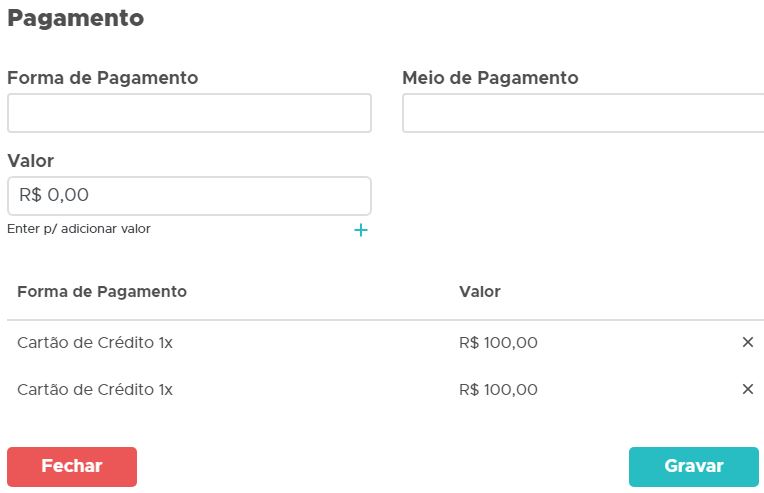 Adicionar mais cartões