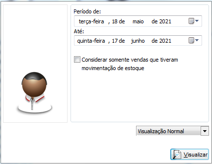 Período do relatório