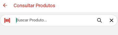 Consulta de produtos