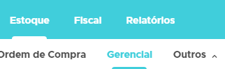 Modulo gerencial no Estoque