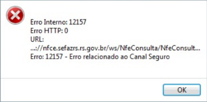 Erro interno com certificado A3