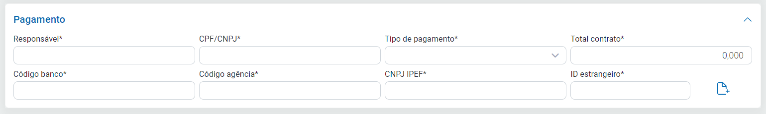 Pagamento do MDF-e
