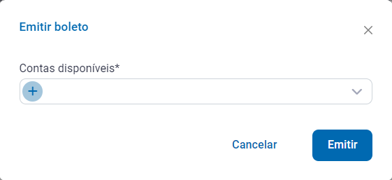 Vincular conta ao boleto