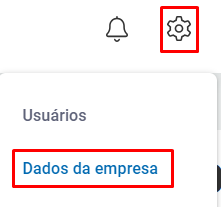 Configurações Dados da Empresa