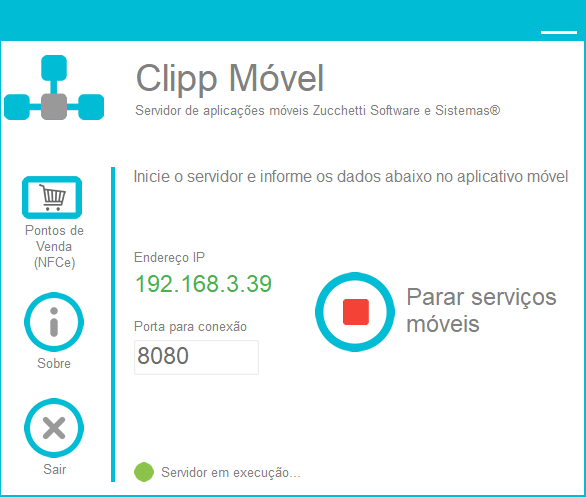 Configuração de pedidos internos