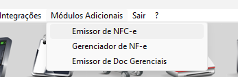 Emissor NFC-e