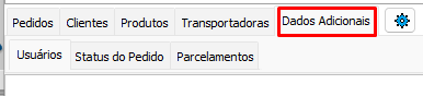 Aba Dados Adicionais da Mercos