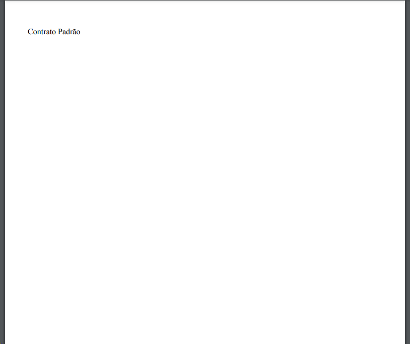 Contrato em PDF