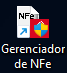 Atalho do Gerenciador de NFe