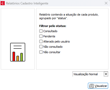 Formatos do relatório
