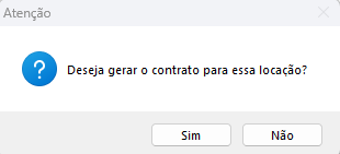 Geração do PDF do contrato