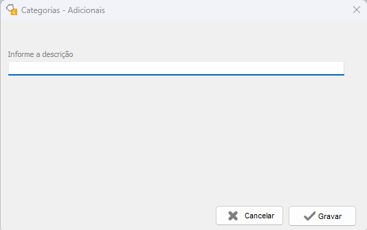 Descrição da categoria