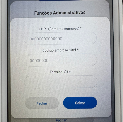 CNPJ e Código da empresa