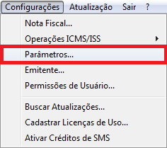 Configurações e Parâmetros no Clipp Store