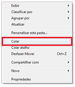 Confirmação para substituir o arquivo