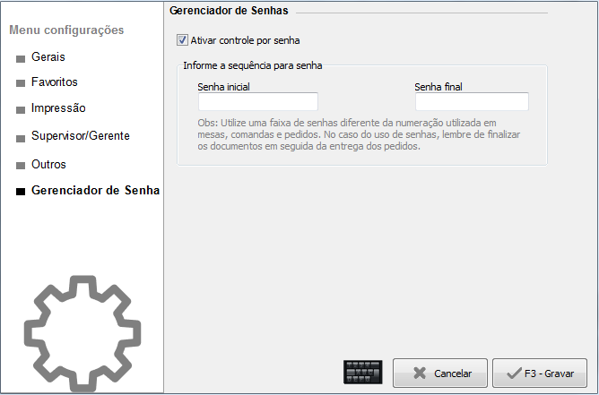 Gerenciador de Senhas