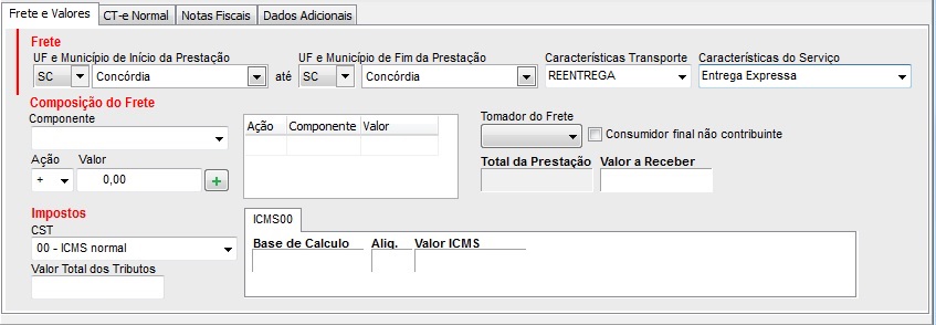 Aba Fretes e Valores