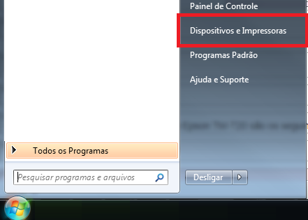 Acesso a Dispositivos e Impressoras