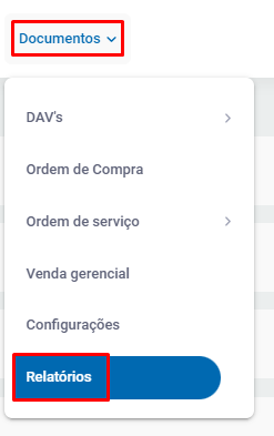 Relatórios de Documentos