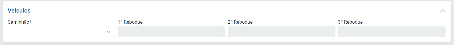 Veículos do MDF-e