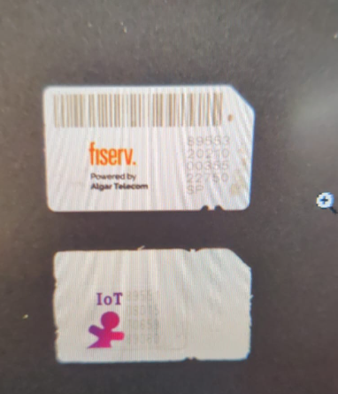 Confirmação das configurações do TEF
