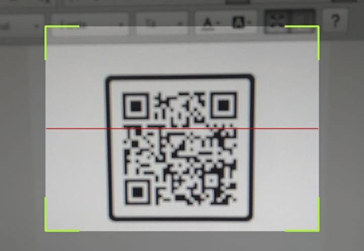 Leitura do QR Code do Clipp