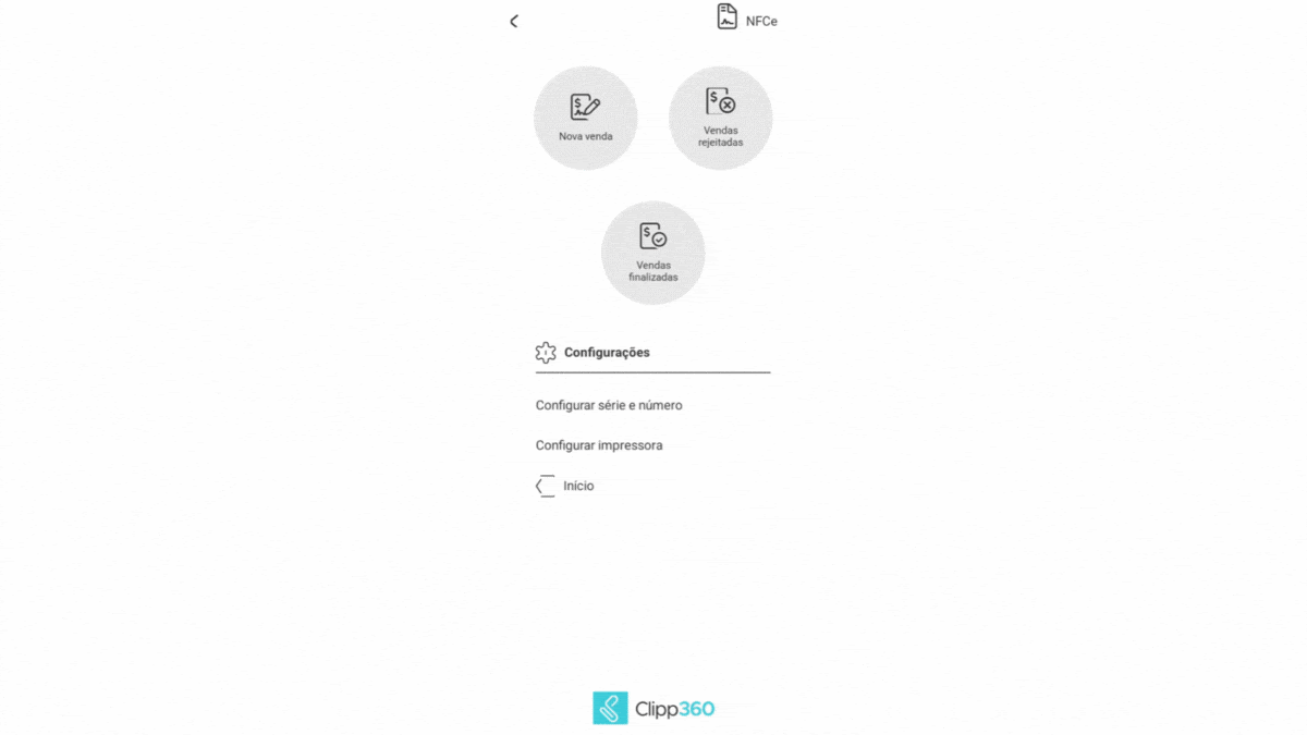 Finalização da venda e emissão da NFC-e no AppsCloud Finalizar venda