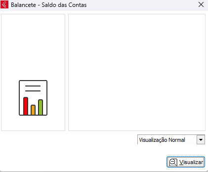 Relatório Balancete - Saldo das Contas Balancete Saldo das Contas