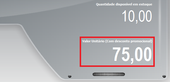 Preço promocional no Terminal de Consulta de Preços Promocional no Terminal de Consulta