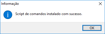 Conferência do nome padrão do arquivo de Script na pasta Update Conferência do nome do arquivo de Script